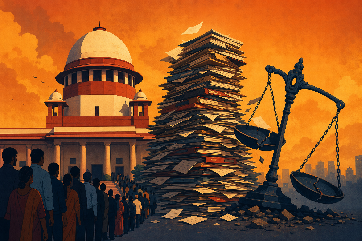 भारतीय न्यायव्यवस्था प्रलंबित खटले कारणे - मनाचेTalks