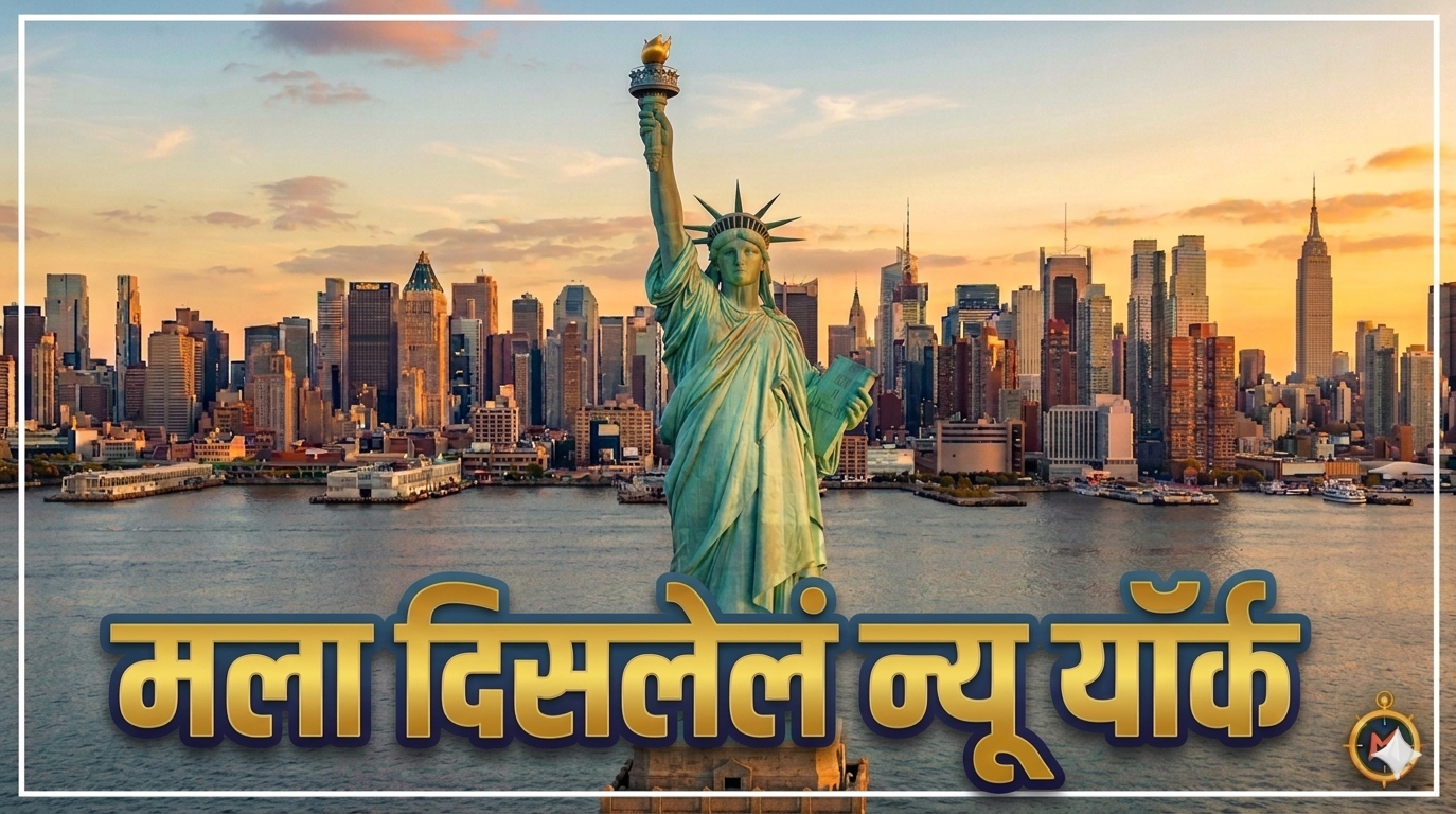 मला दिसलेलं न्यूयॉर्क - मुंबई आणि न्यूयॉर्क तुलना - मनाचेTalks